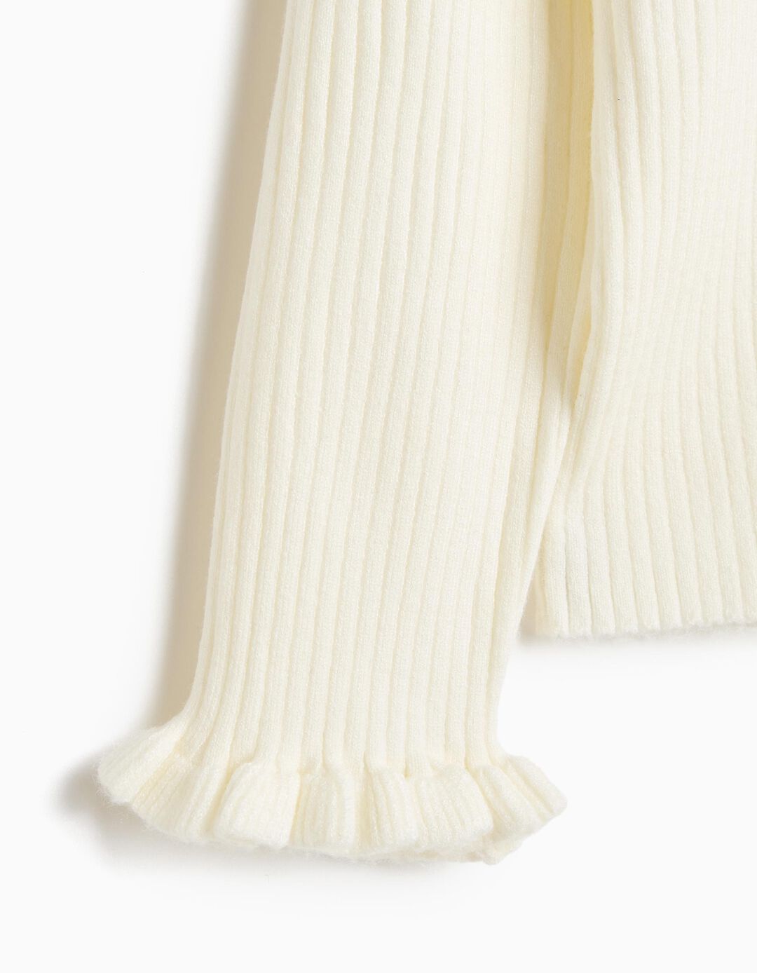 Camisola De Malha, Menina, Branco