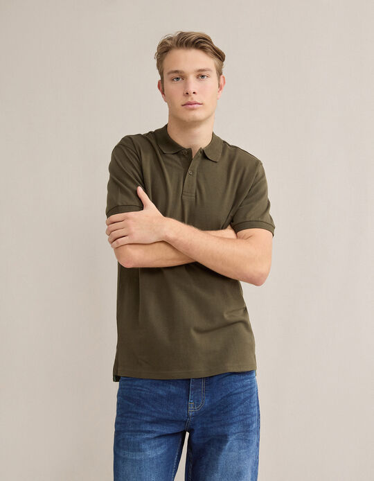 Comprar Online Polo Piquet, Homem, Verde Escuro
