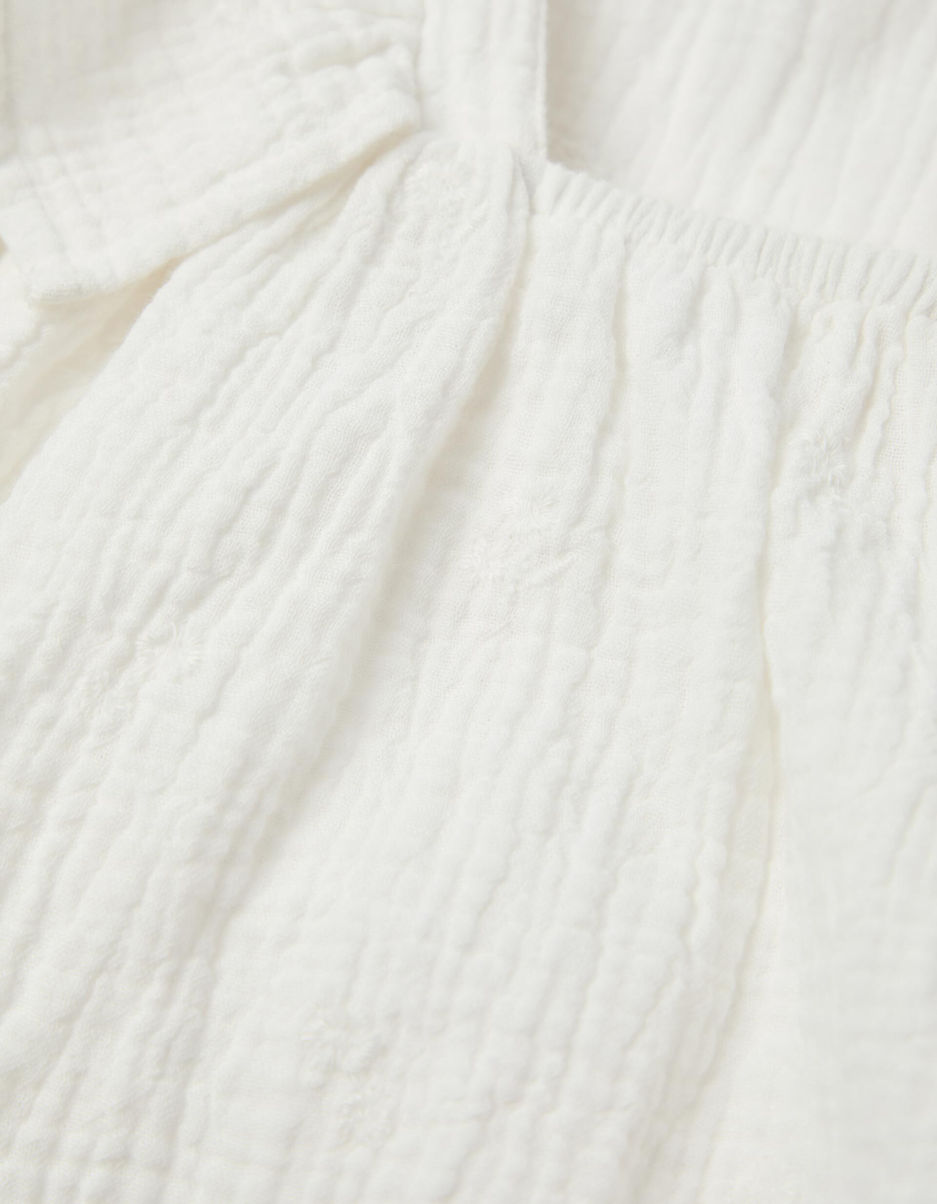 Comprar Online Vestido Bordado, Menina, Branco