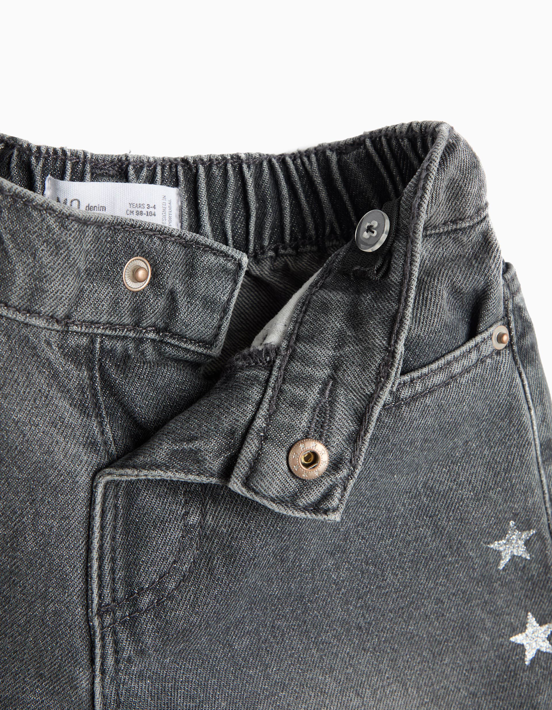 Comprar Online Cal&ccedil;as Wide Leg, Menina, Cinzento