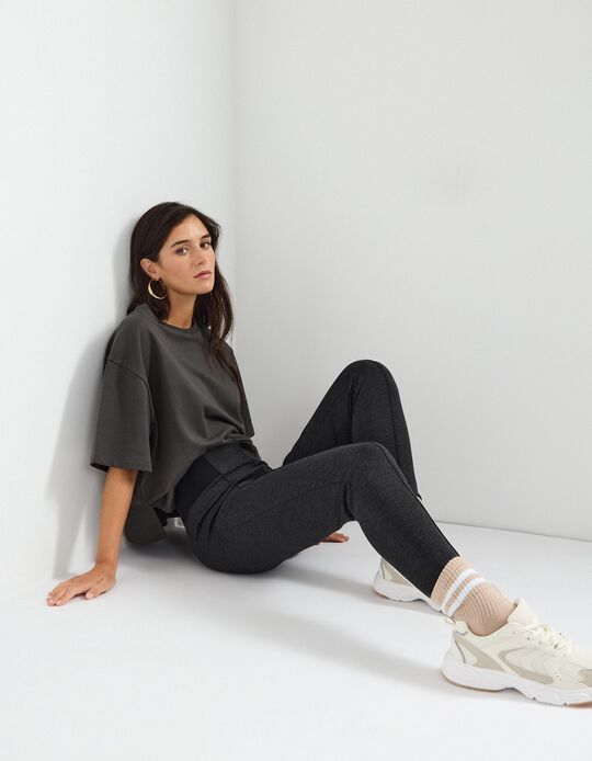 Comprar Online Legging Ponto Roma, Mulher, Cinzento 