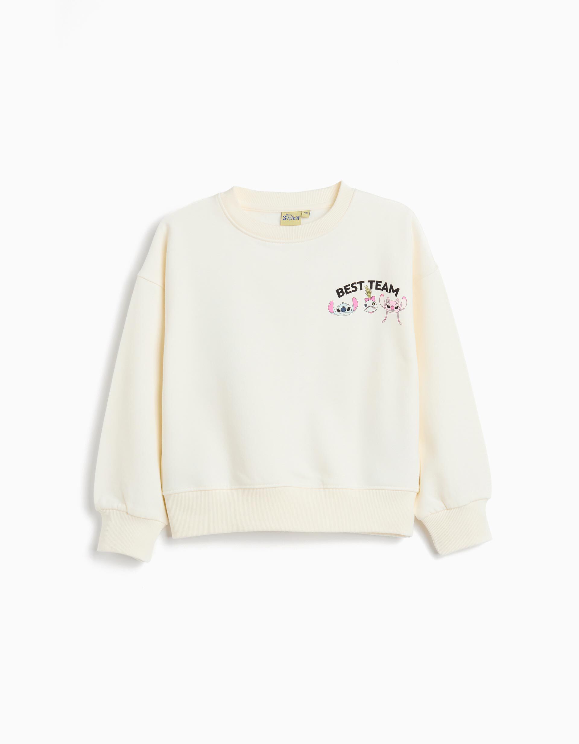 Comprar Online Sweatshirt 'Stitch' &copy;Disney, Menina, Branco