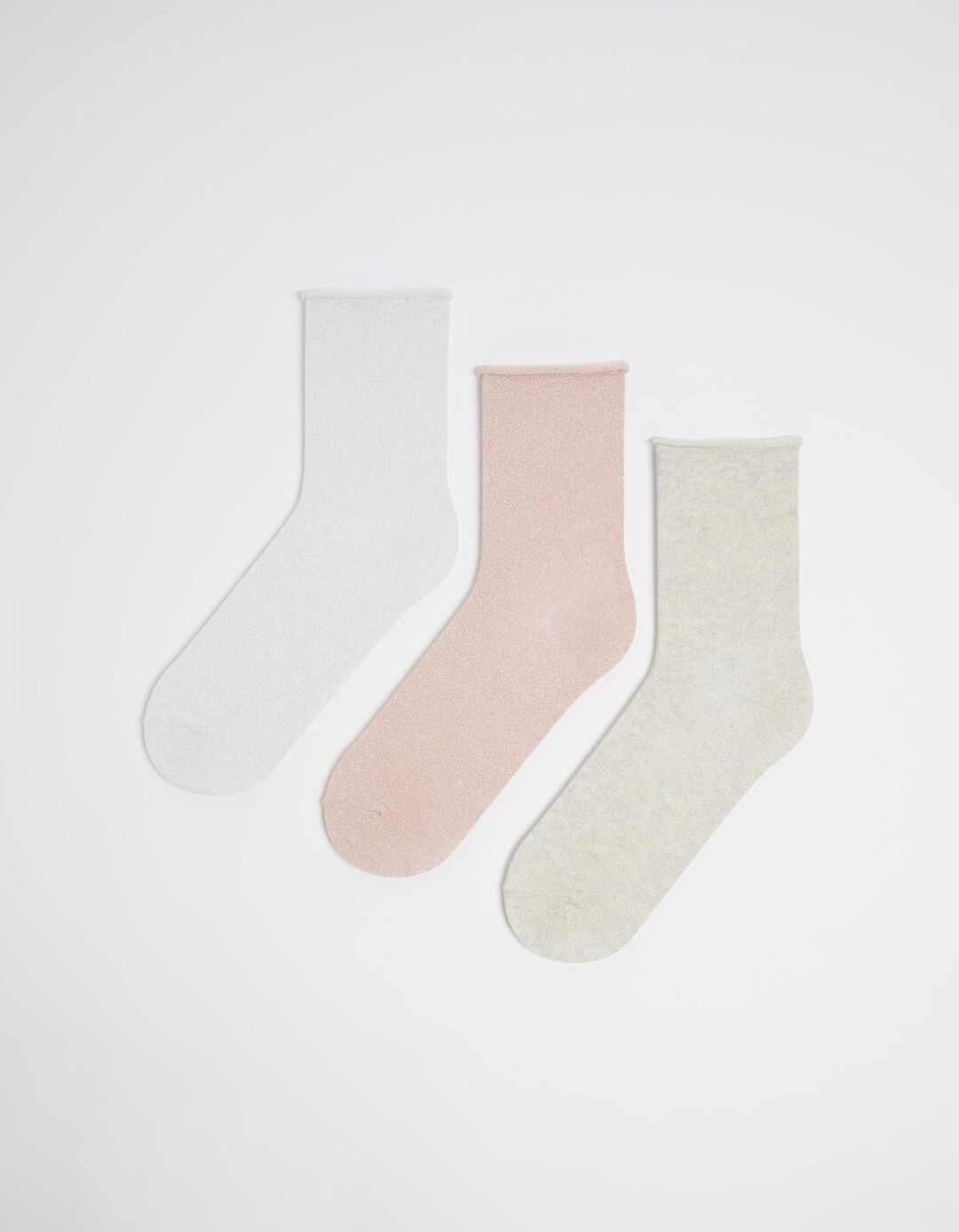 Pack 3 Pares de Meias Canela, Mulher, Multicor