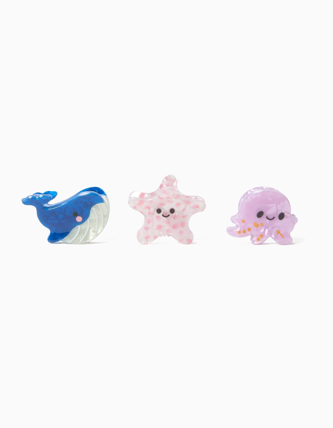 Pack 3 Molas de Cabelo, Menina, Multicor