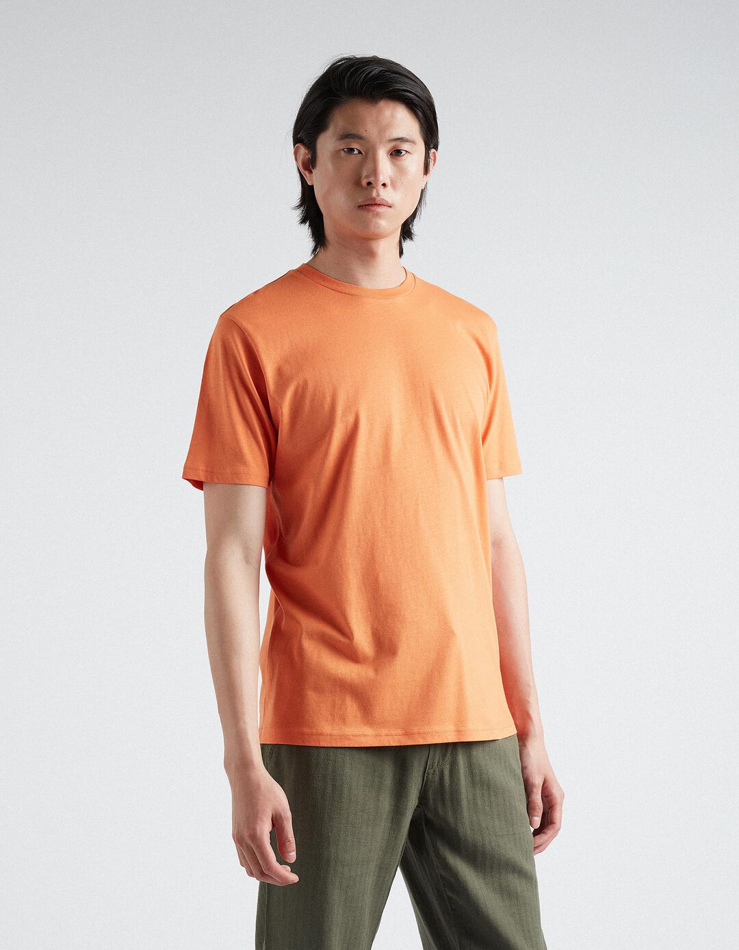 Basic T-shirt, Men, Orange