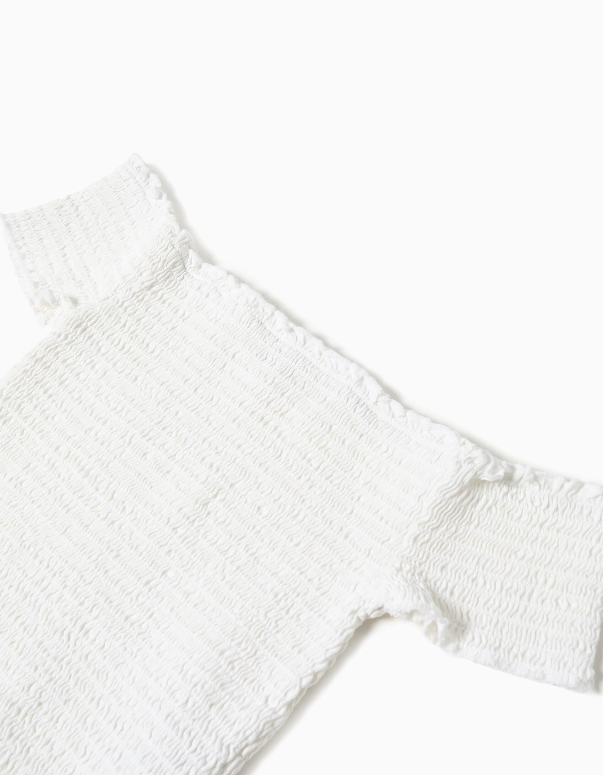 Comprar Online Top Smock, Menina, Branco