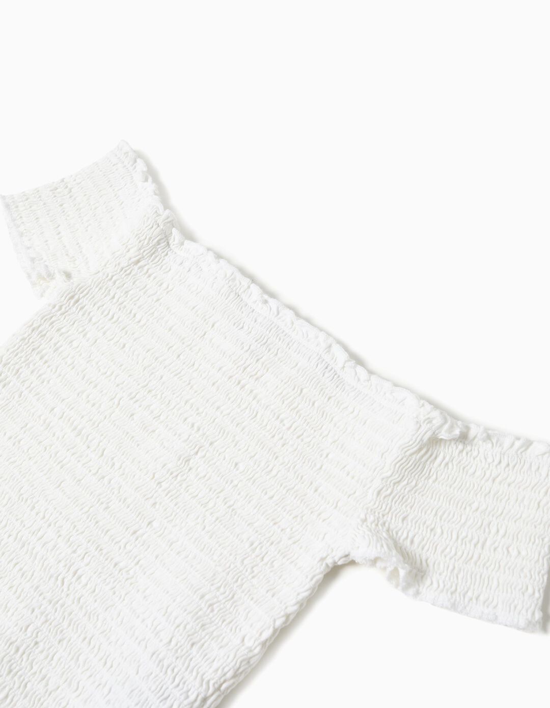 Top Smock, Menina, Branco