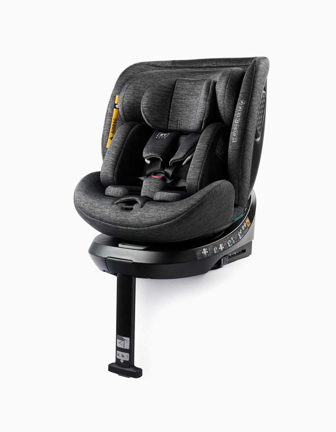 Cadeira Auto I-Size ZY Primecare Fix I SL (40-150cm), Cinzento