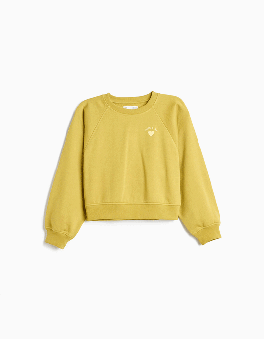 Comprar Online Sweatshirt, Menina, Amarelo Torrado