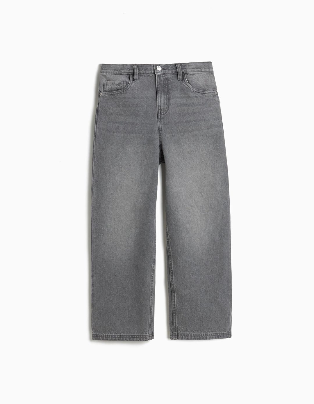 Cal&ccedil;as de Ganga 'Baggy', Menino, Cinzento