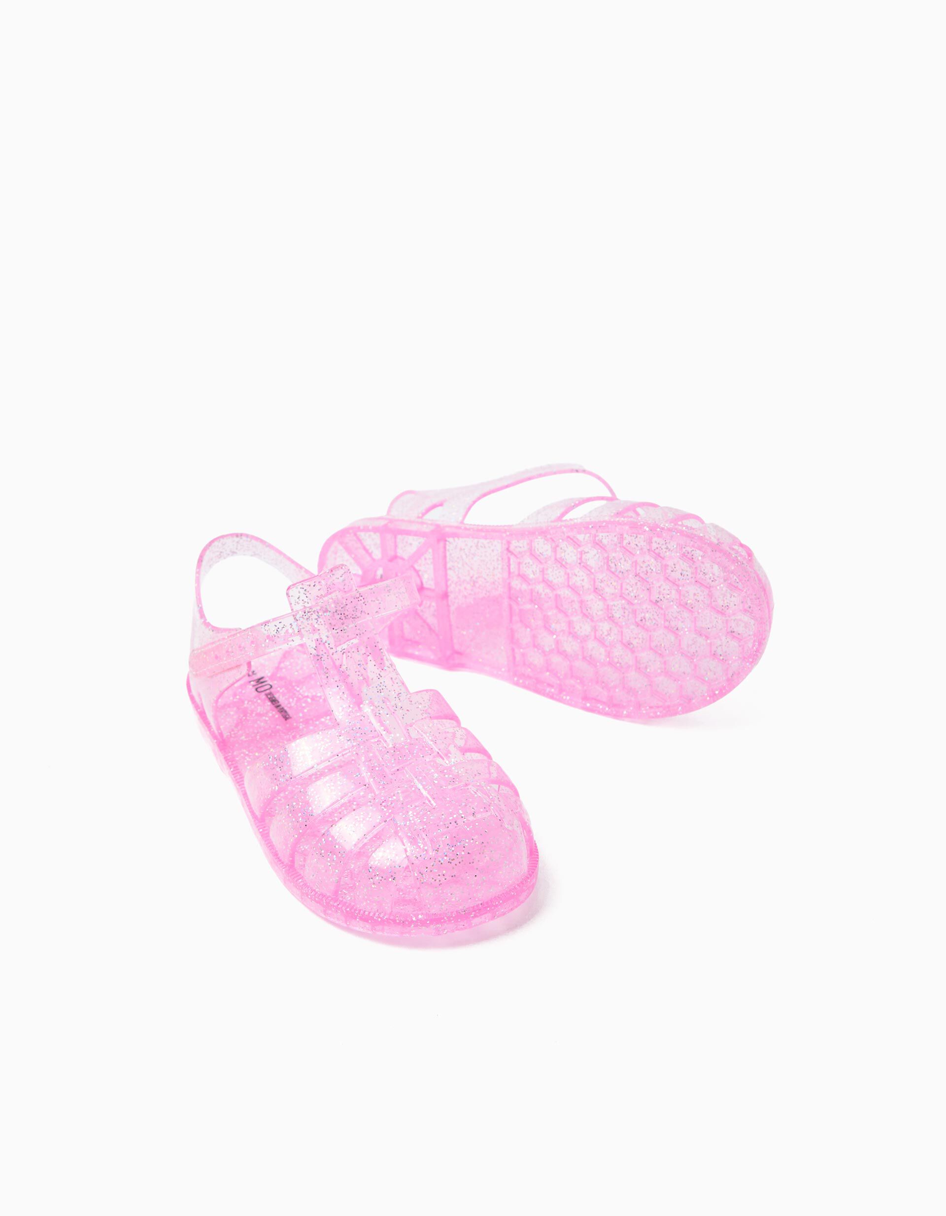 Comprar Online Sand&aacute;lias de Praia, Menina, Rosa