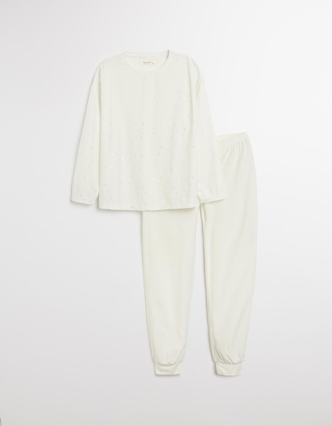 Pijama Veludo, Mulher, Branco
