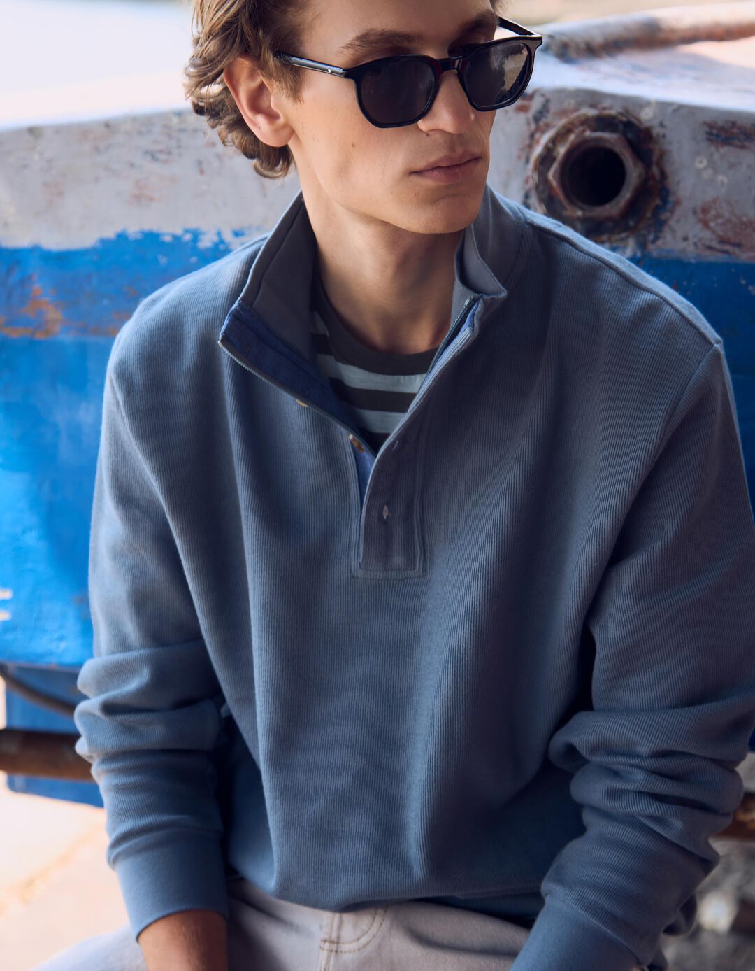 Sweatshirt Gola Subida, Homem, Azul