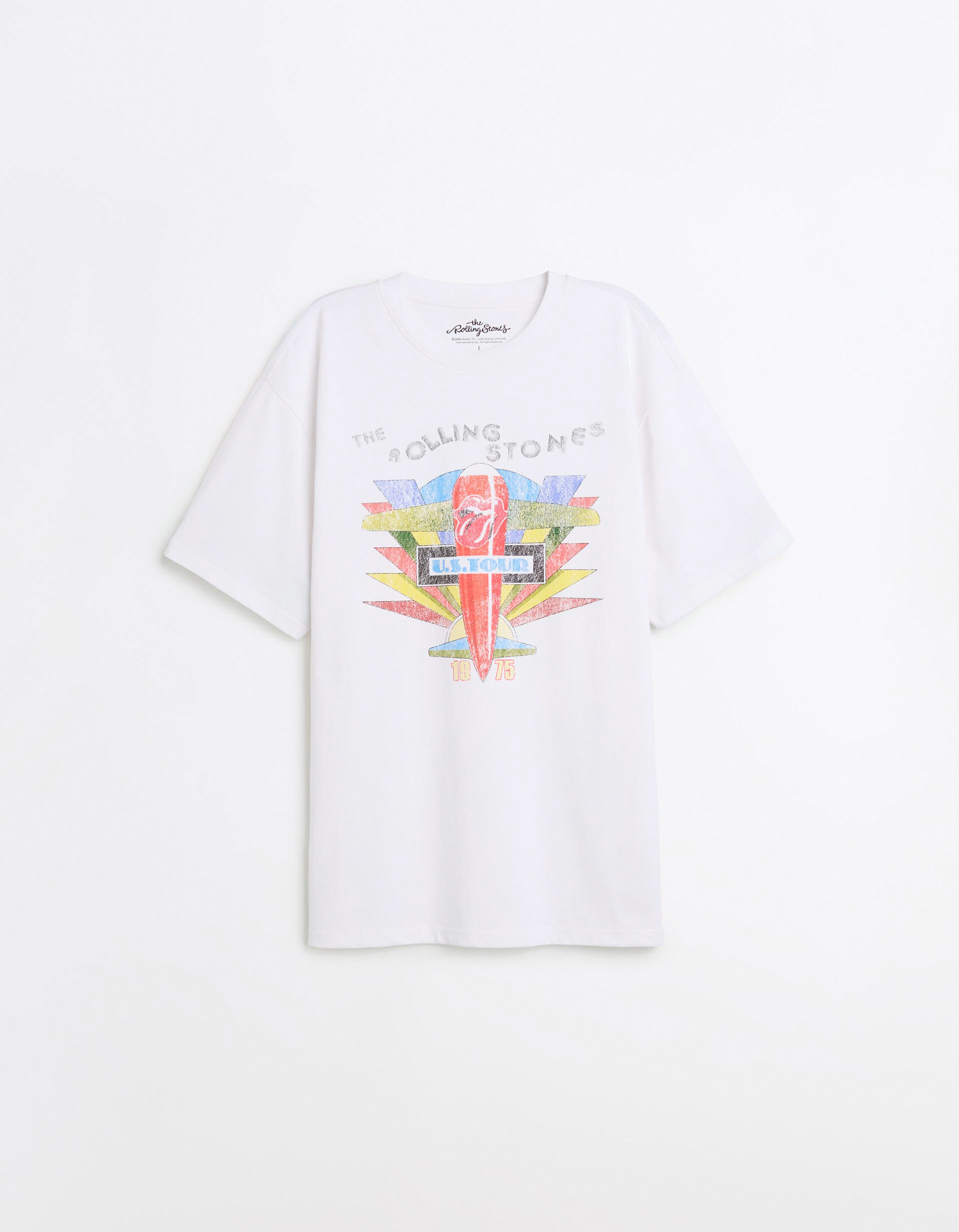 Comprar Online T-shirt Rolling Stones, Homem, Branco