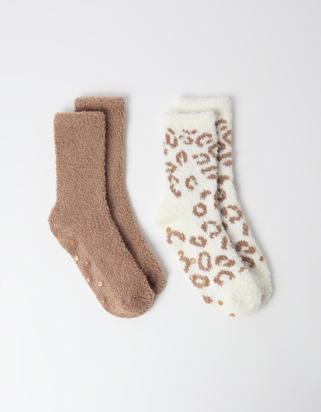 Pack 2 Pares De Meias Doudou, Mulher, Bege Claro
