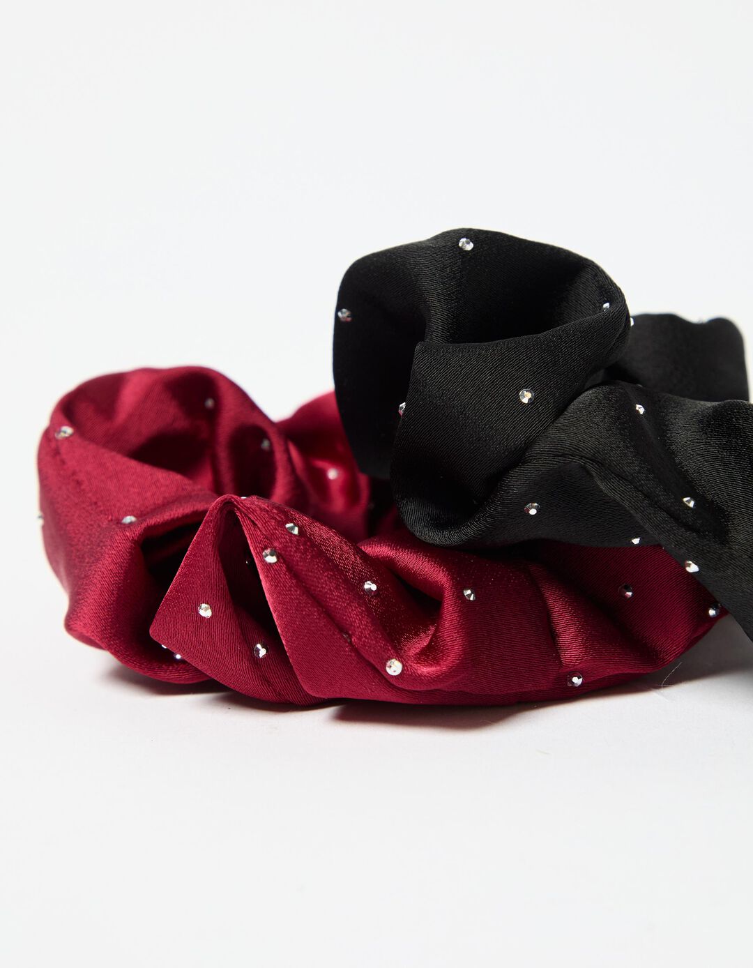 Pack 2 Elásticos de Cabelo Scrunchies, Mulher, Multicor