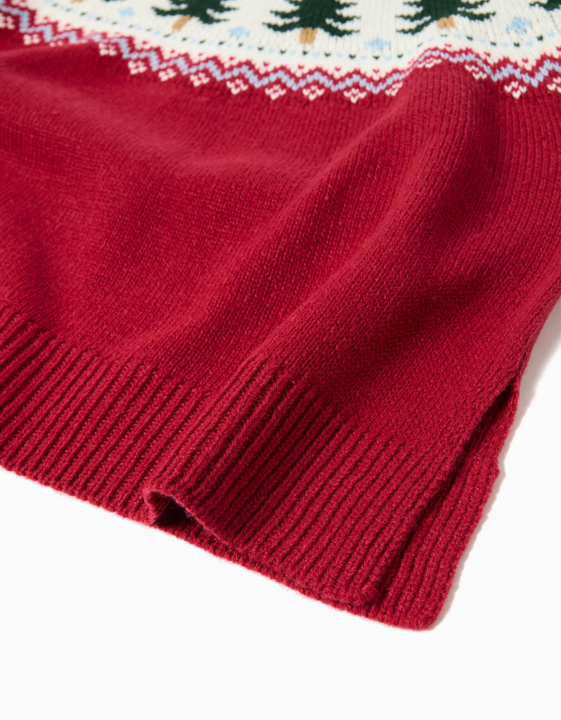 Comprar Online Camisola de Malha, Menina, Vermelho