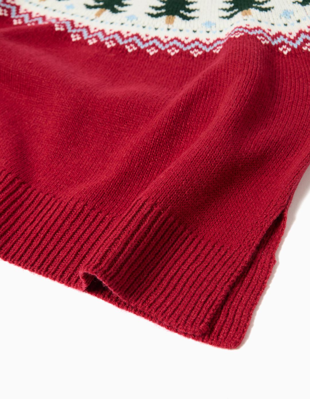 Camisola de Malha, Menina, Vermelho