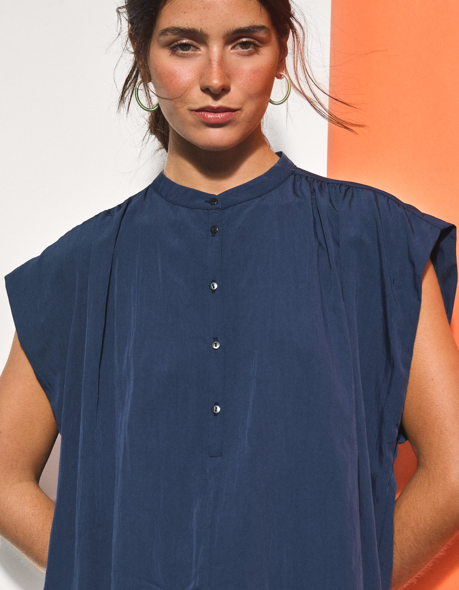 Comprar Online Blusa com Liocel, Mulher, Azul Escuro