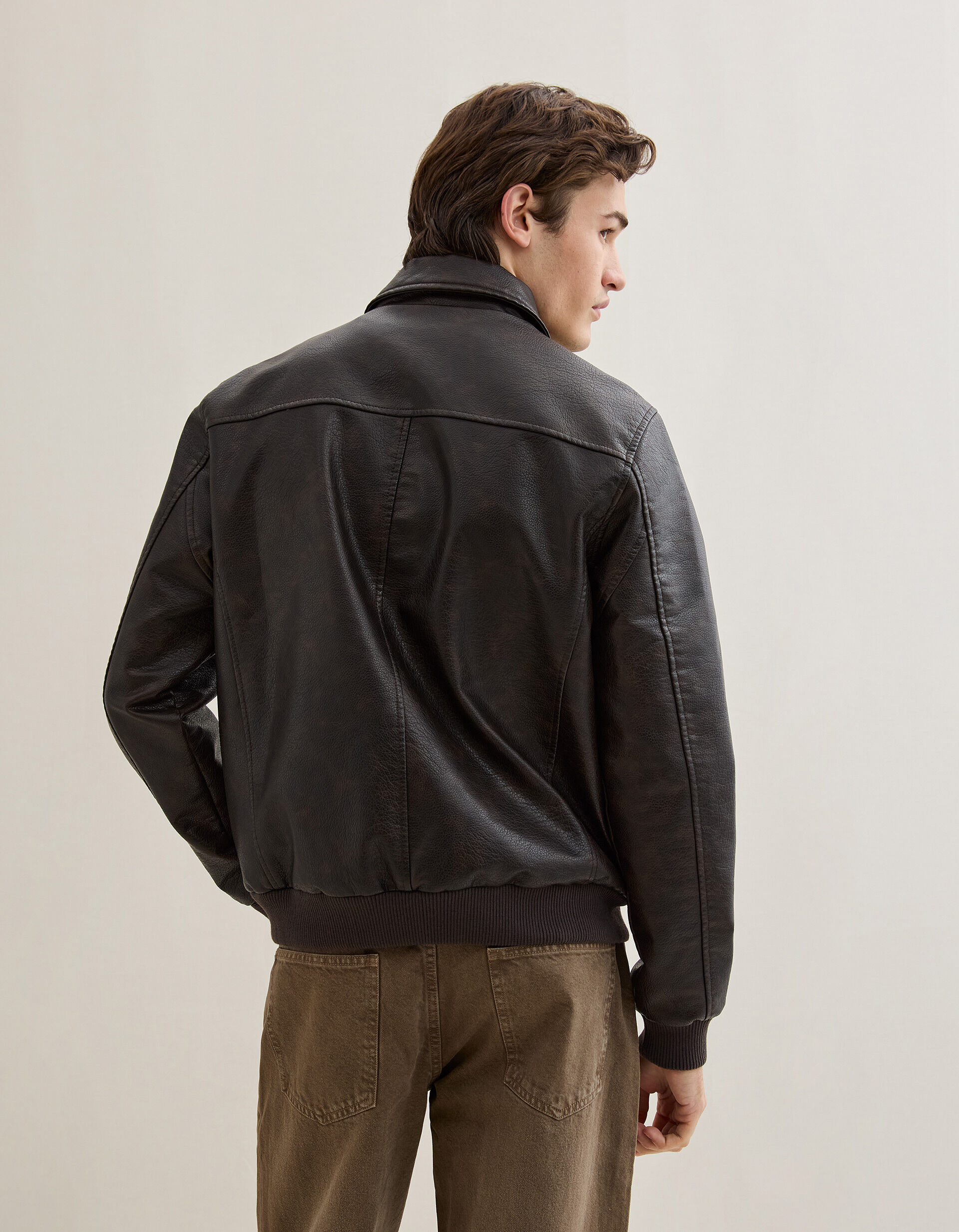 Comprar Online Casaco Bomber, Homem, Castanho Escuro