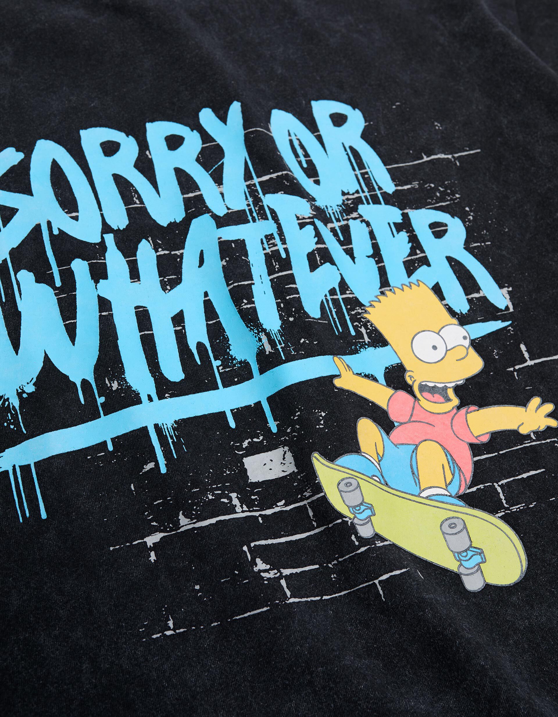 Comprar Online T-shirt 'Simpsons', Menino, Preto