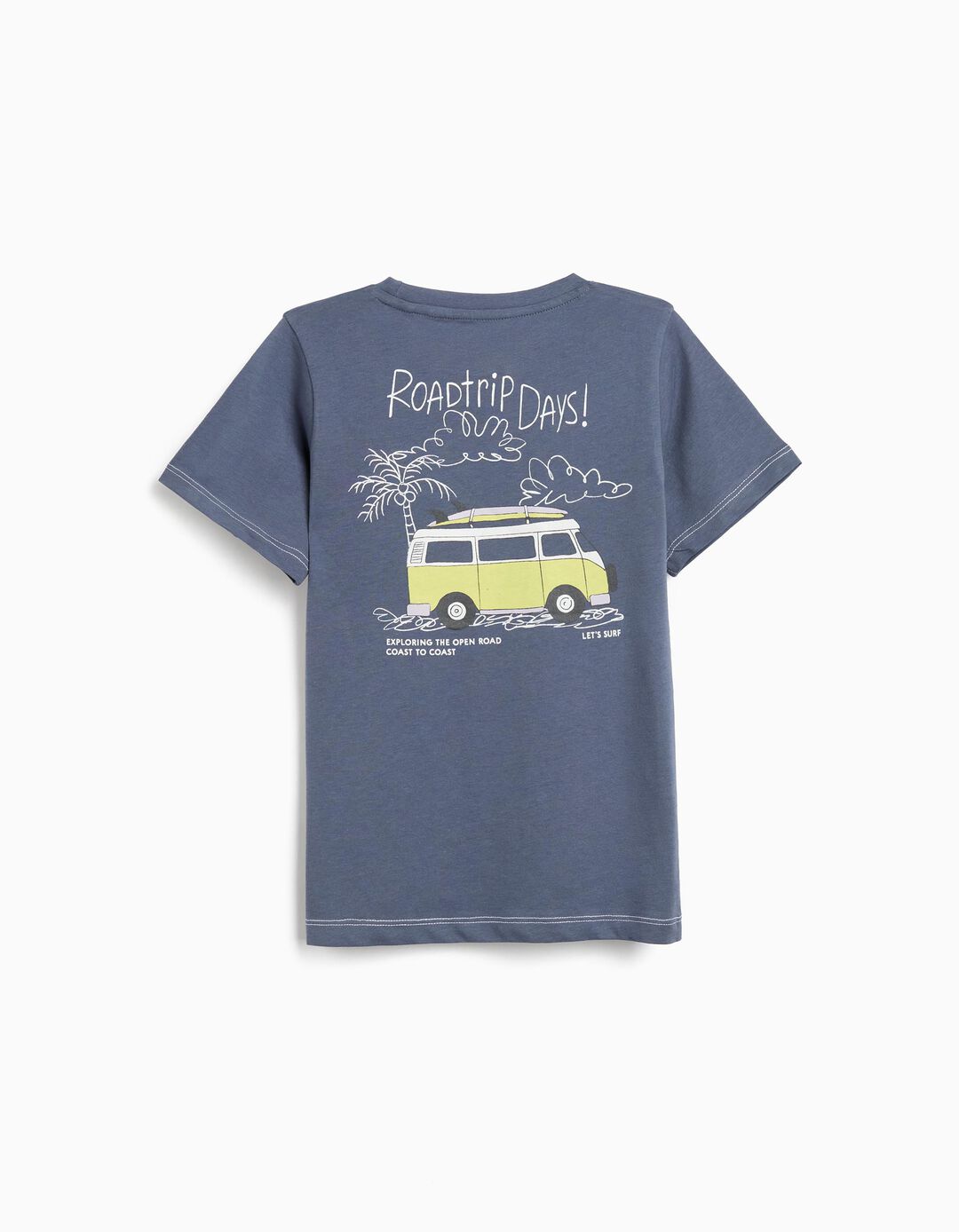 T-shirt, Menino, Azul Escuro