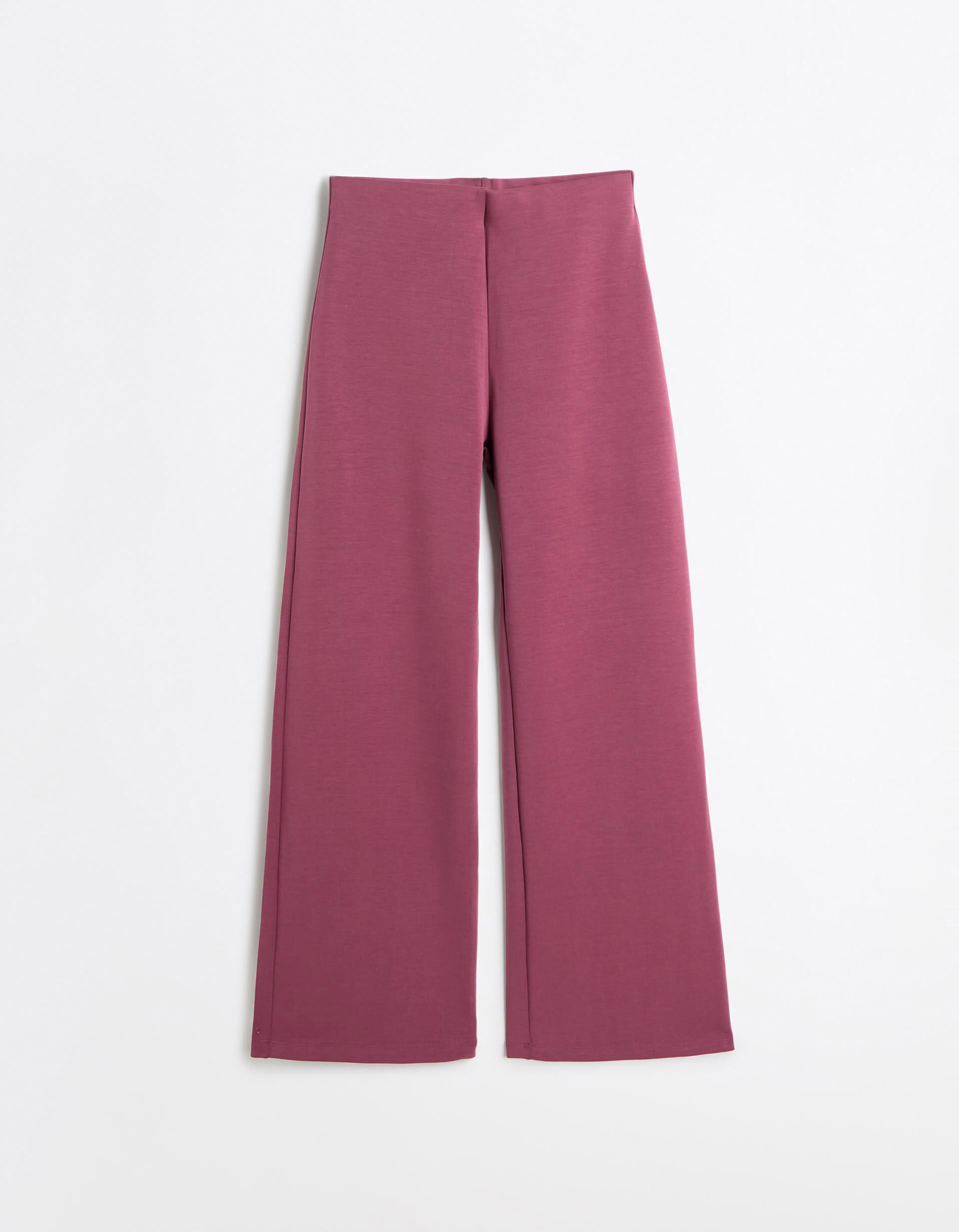 Comprar Online Cal&ccedil;as De Cintura Subida, Mulher, Rosa Escuro
