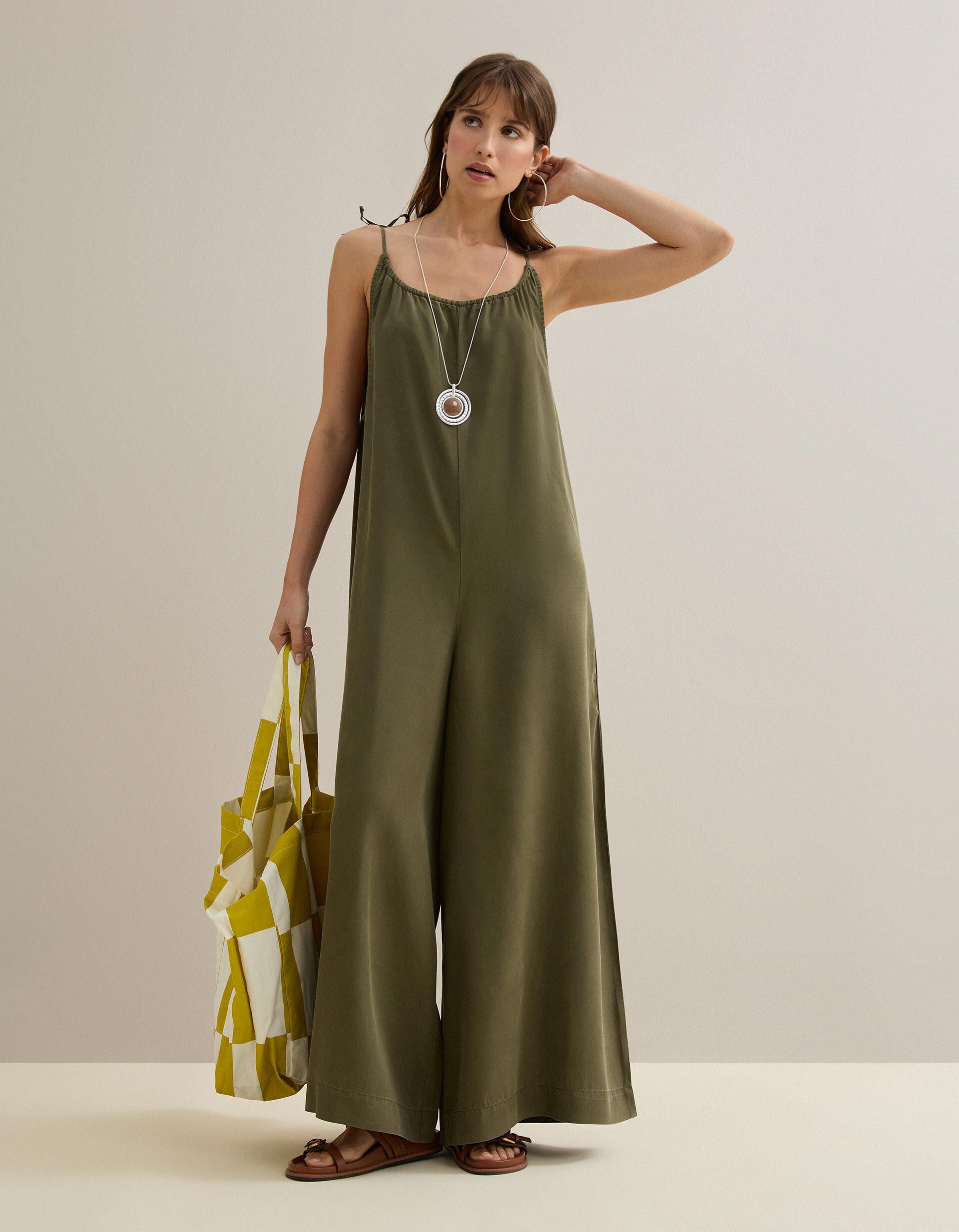 Comprar Online Macac&atilde;o Liocel, Mulher, Verde Escuro