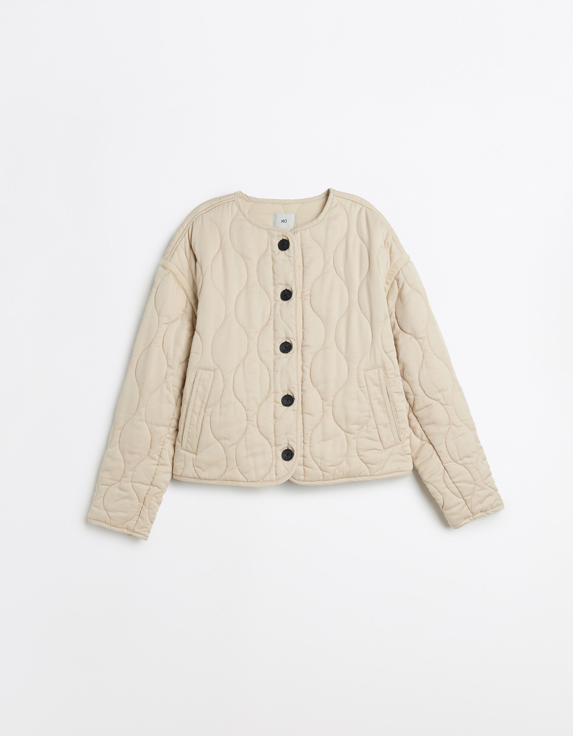 Comprar Online Casaco Acolchoado, Mulher, Bege