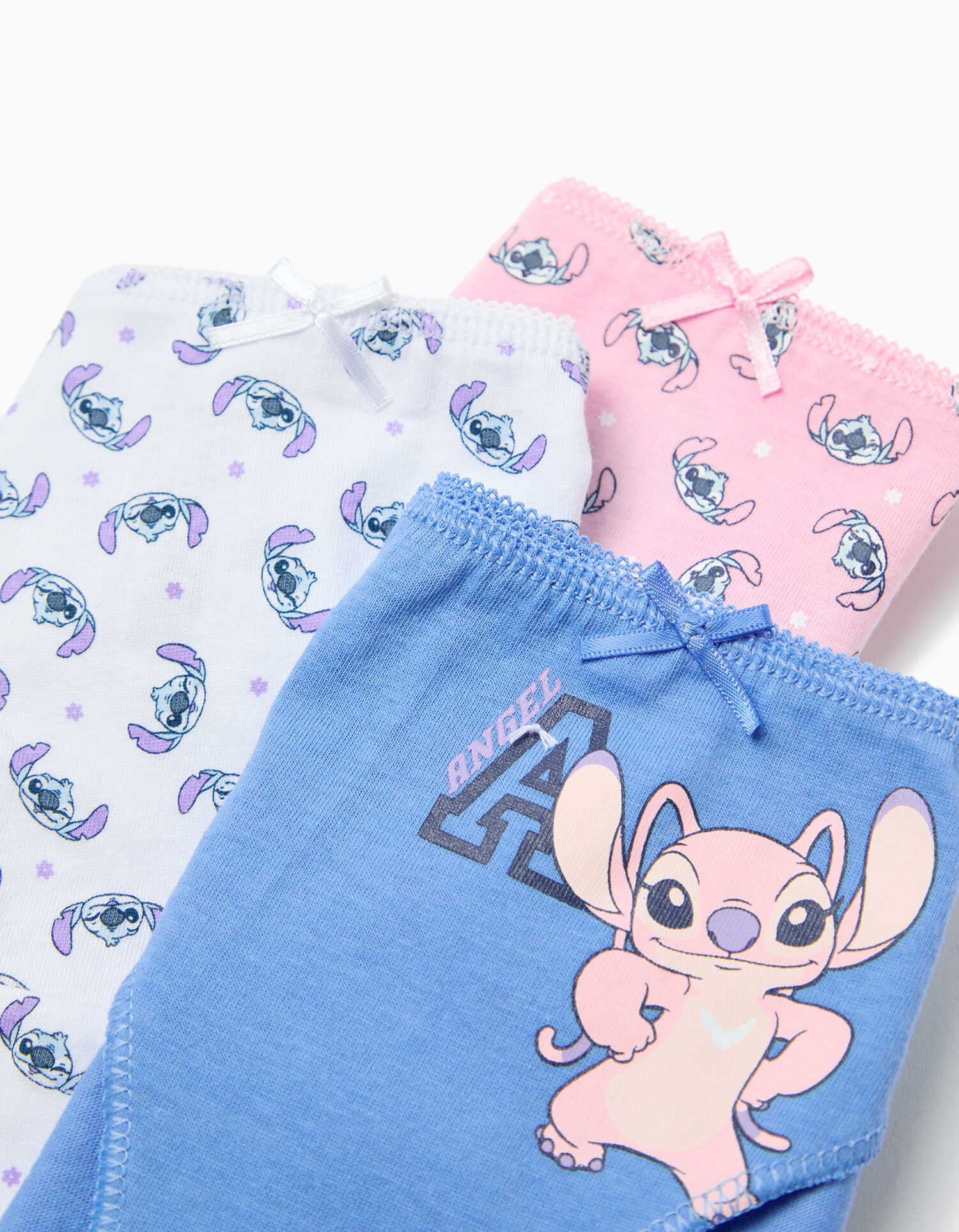 Comprar Online Pack 3 Cuecas 'Stitch', Menina, Multicor