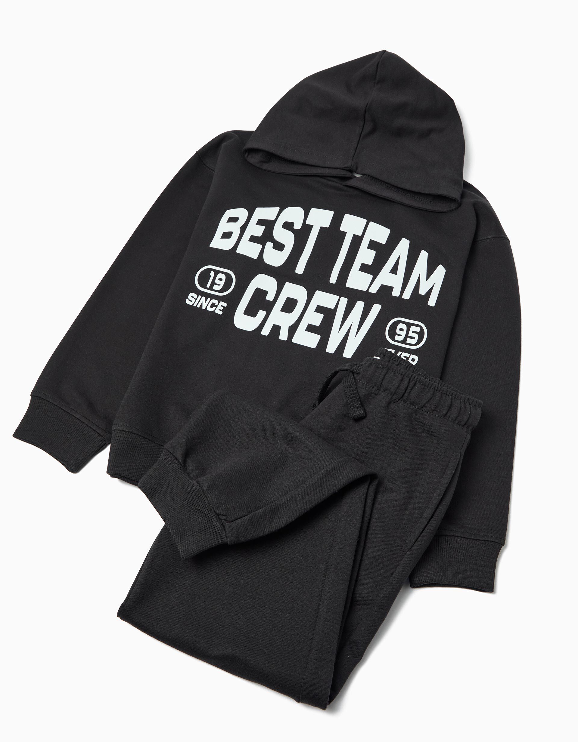 Comprar Online Conjunto de Jogging, Menino, Preto