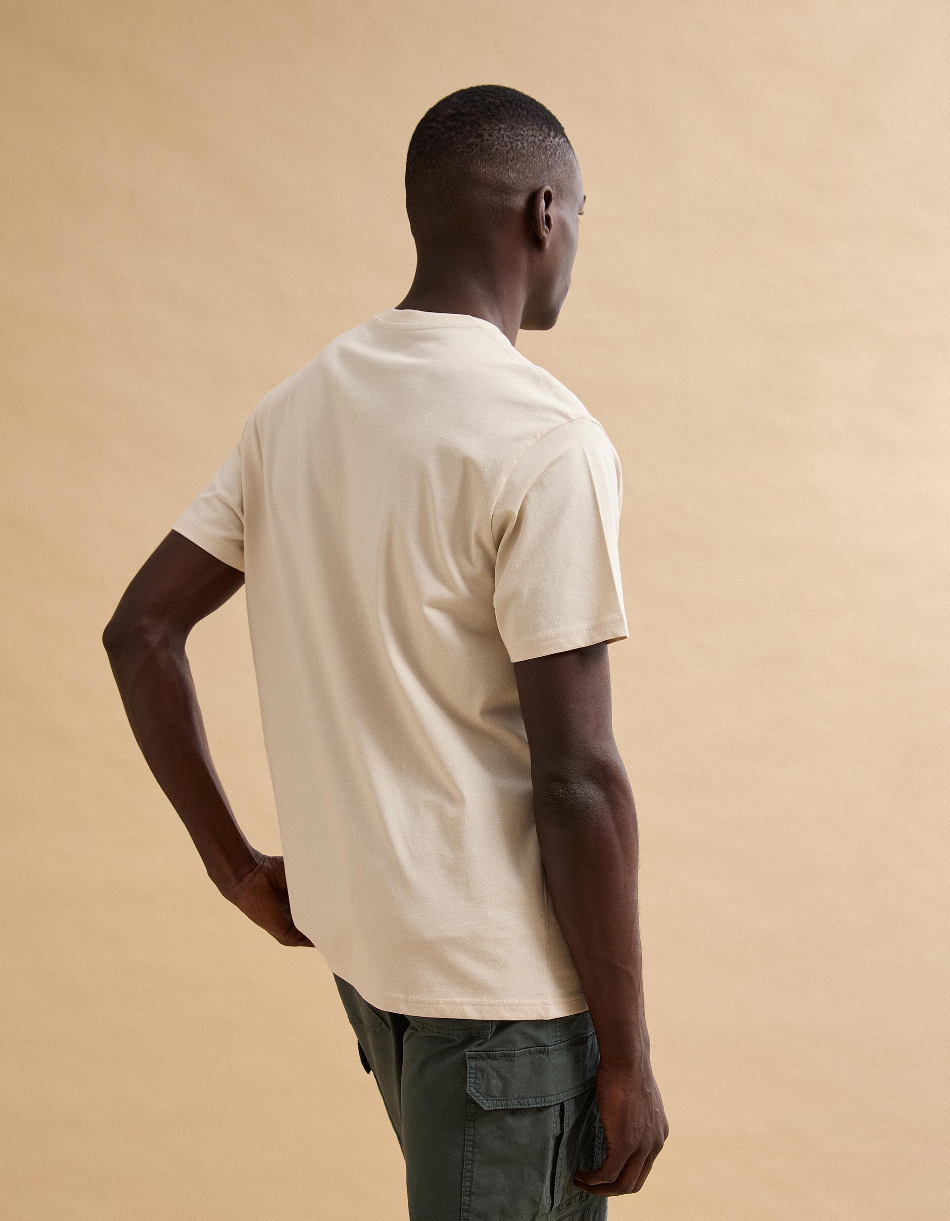 Comprar Online T-shirt Jersey, Homem, Bege