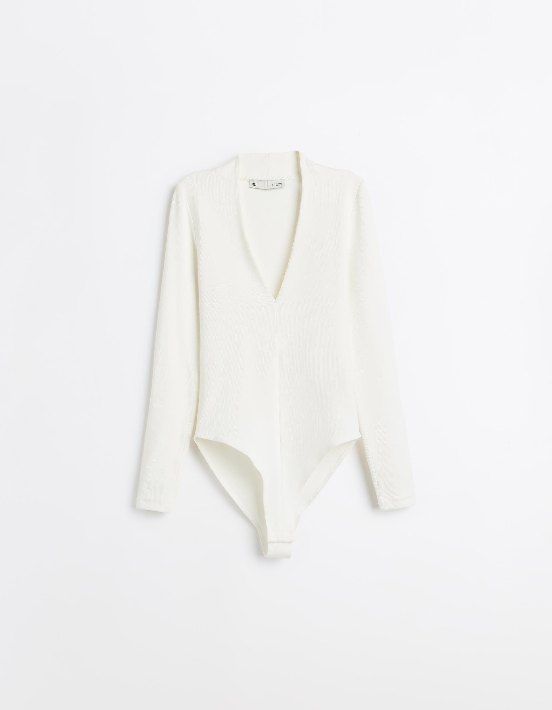Comprar Online Body De Manga Comprida, Mulher, Branco