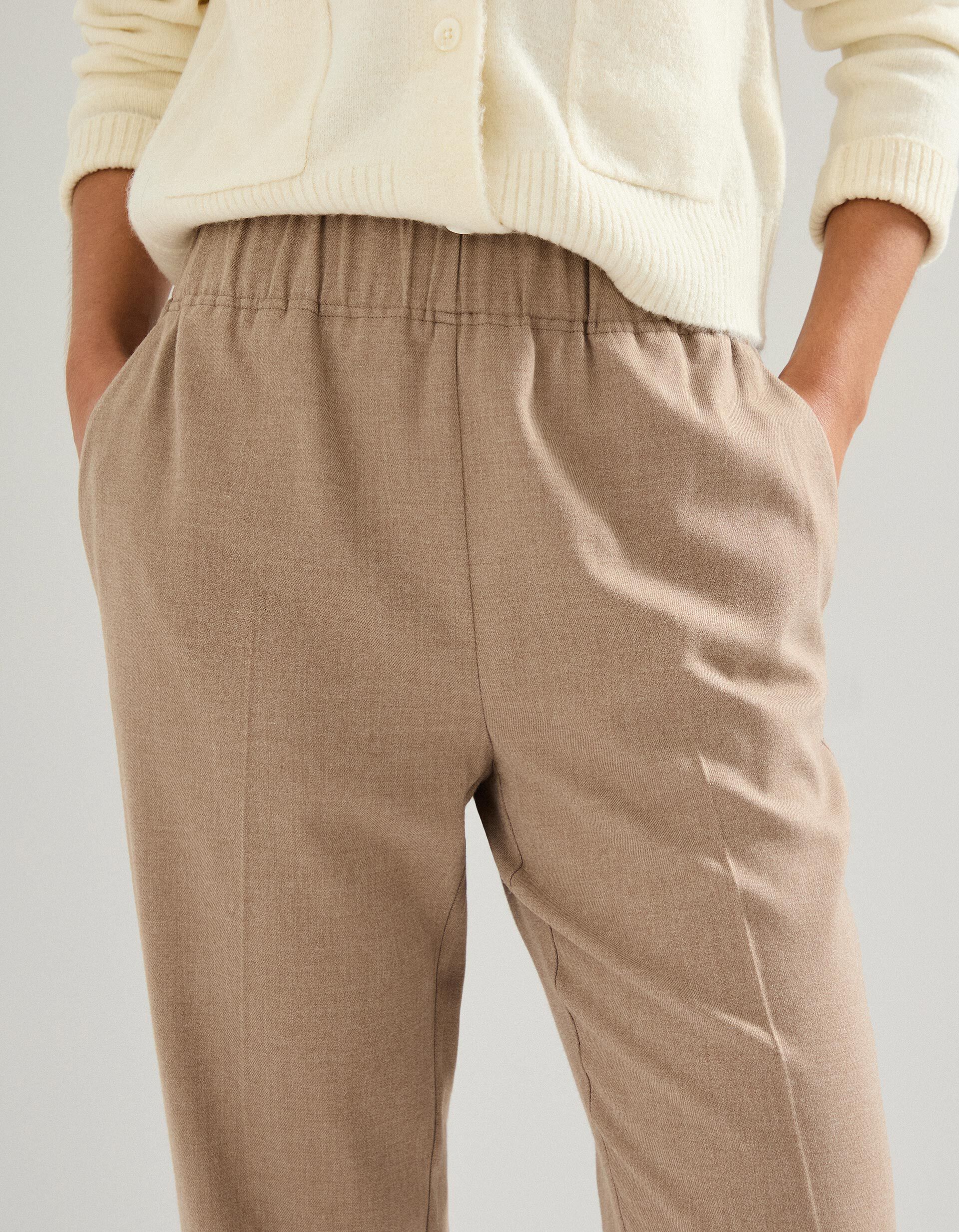 Comprar Online Cal&ccedil;as, Mulher, Bege Escuro 