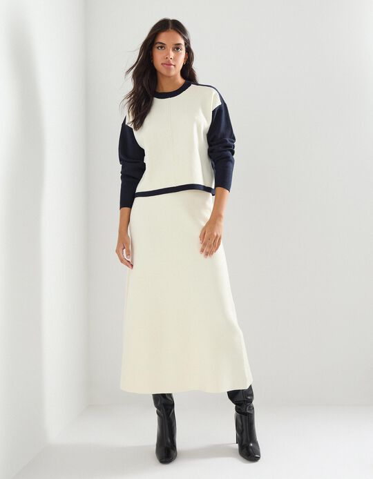 Comprar Online Camisola de Malha, Mulher, Azul Escuro