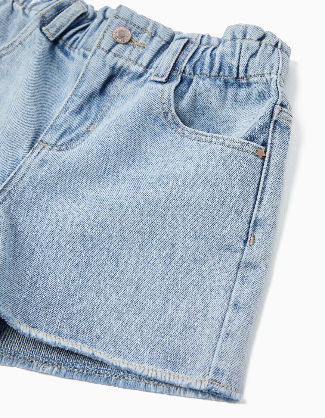 Cal&ccedil;&otilde;es de Ganga Paperbag, Menina, Azul Claro