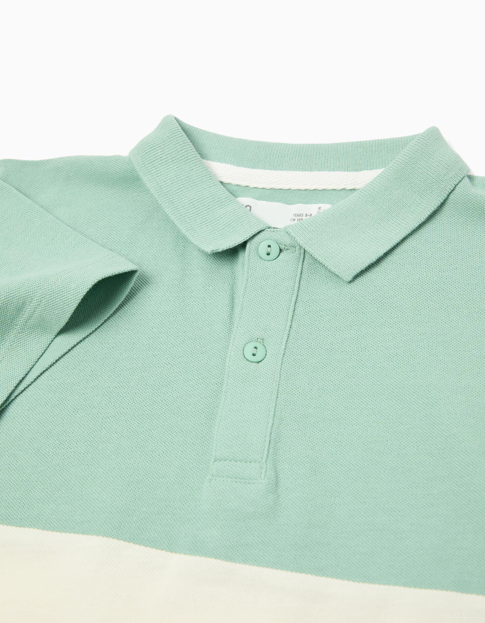 Comprar Online Polo Piquet, Menino, Verde Claro