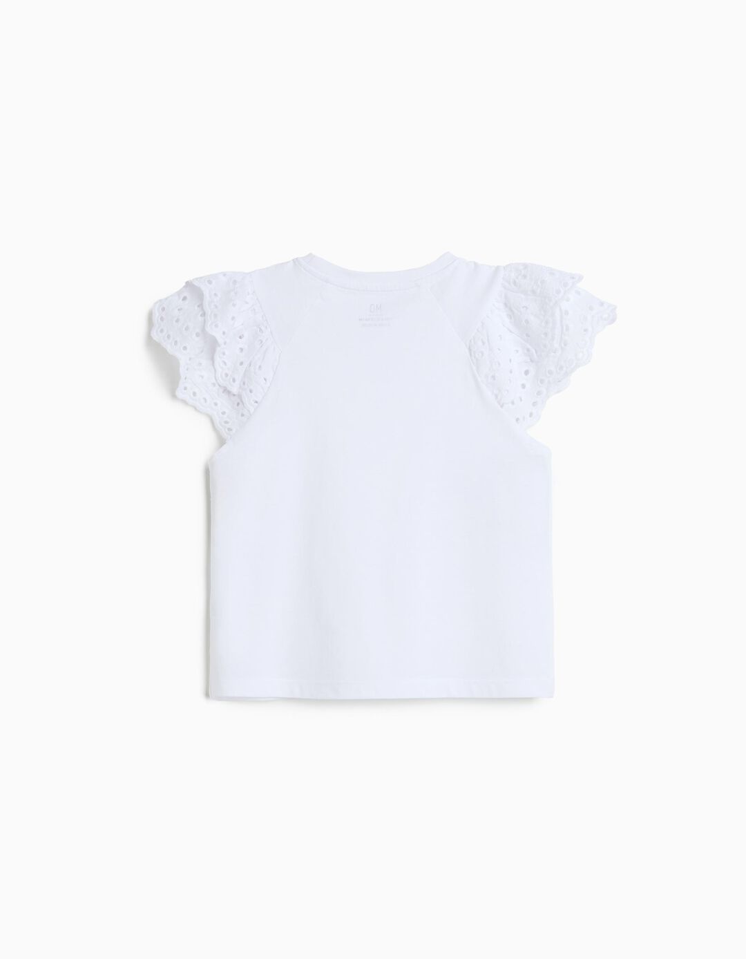 T-shirt, Menina, Branco