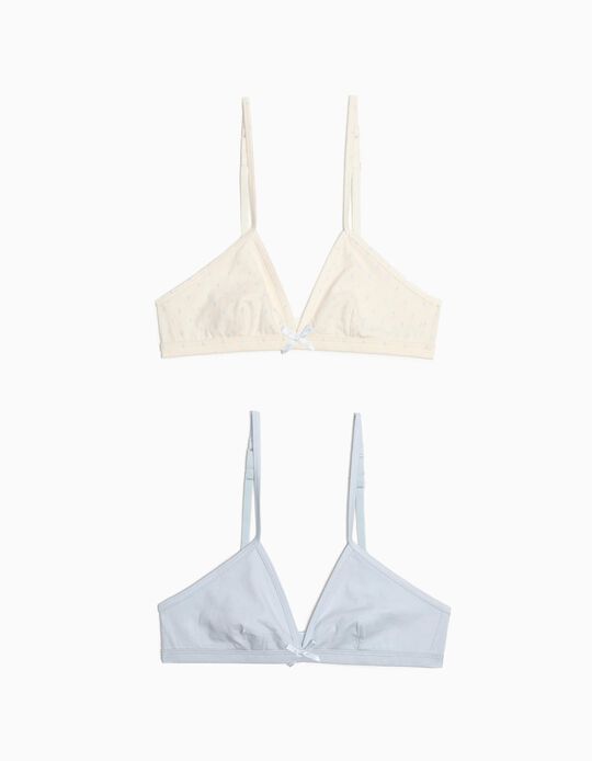 Comprar Online Pack 2 Tops sem Enchimento, Menina, Multicor