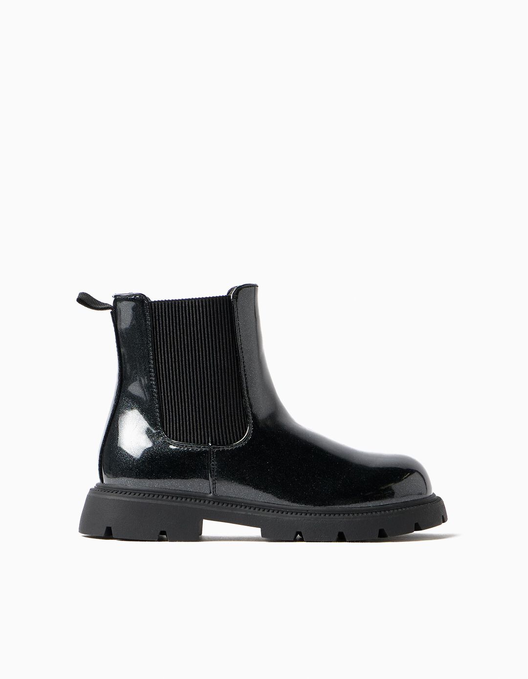 Botas, Menina, Preto