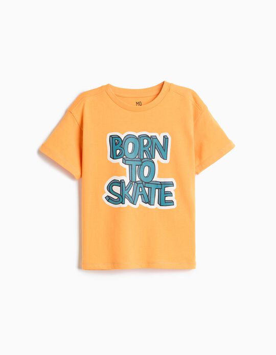 Comprar Online T-shirt Estampada, Menino, Amarelo Escuro