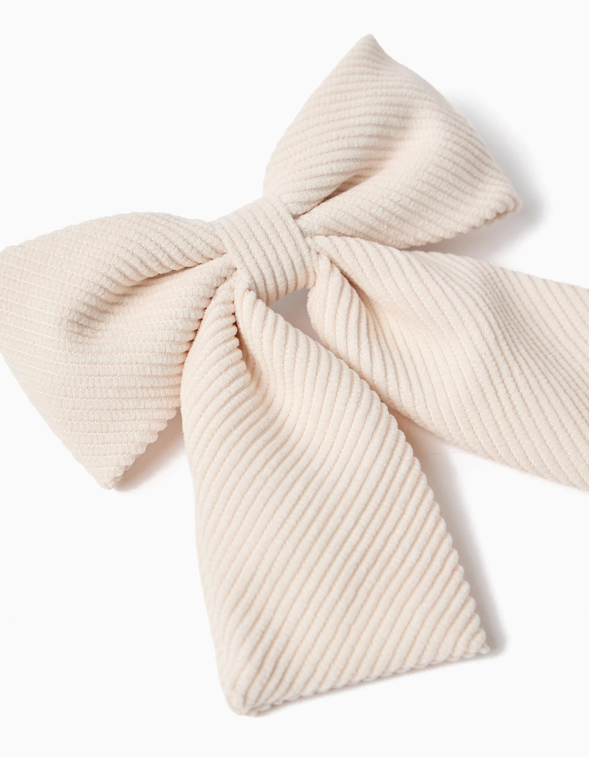 Comprar Online Gancho De Cabelo Com La&ccedil;o, Menina, Bege