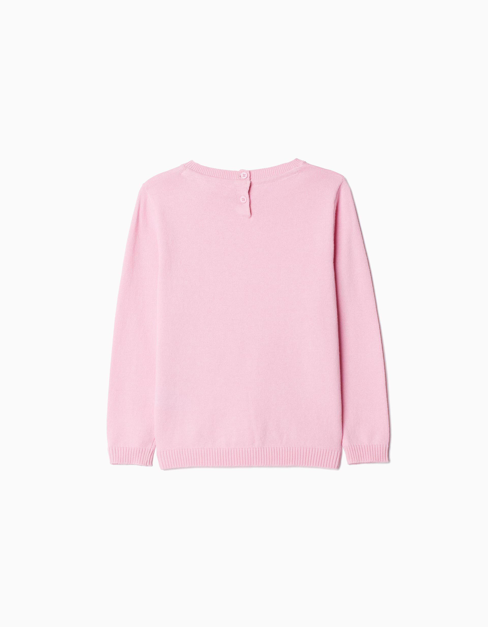 Comprar Online Camisola de Malha, Menina, Rosa Claro