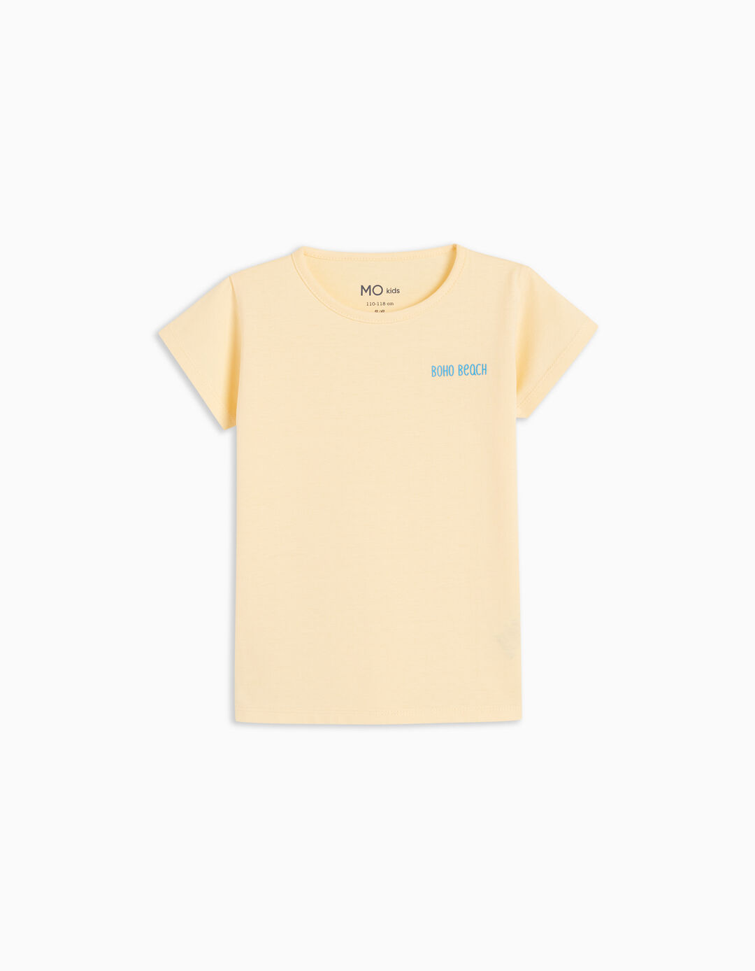 T-shirt, Girls, Light Yellow