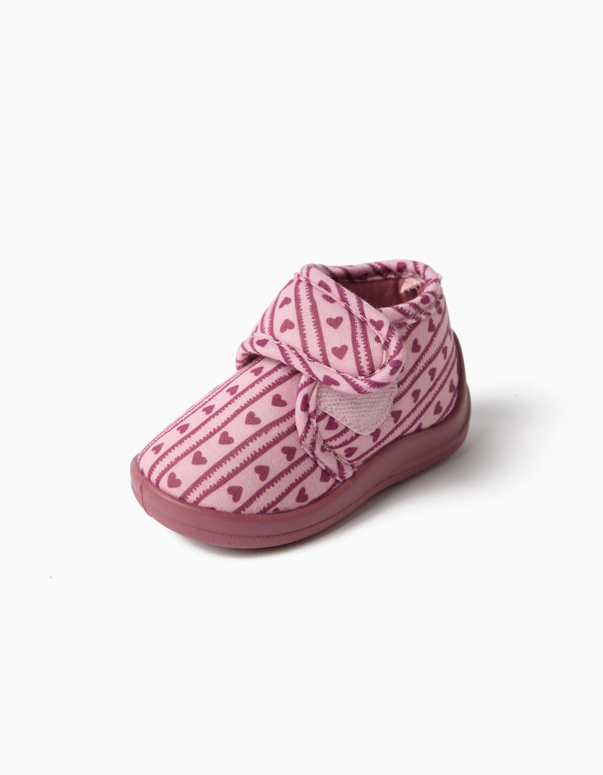 Comprar Online Pantufas Cora&ccedil;&atilde;o, Menina, Rosa