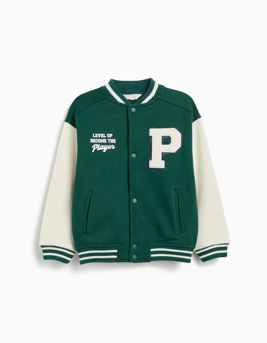 Casaco Bomber, Menino, Verde