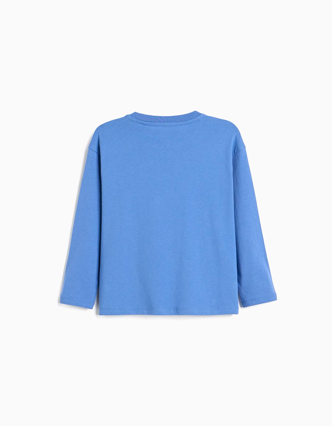 T-shirt Estampada, Menino, Azul