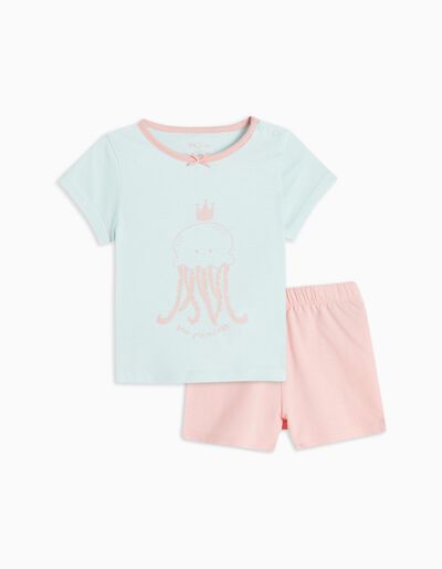 Pijama, Bebé Menina, Multicor