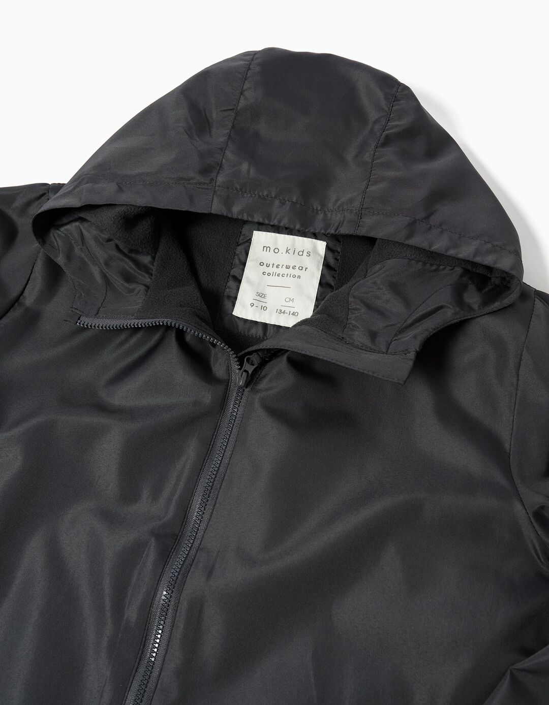 Parka com Capuz, Menino, Cinzento Escuro