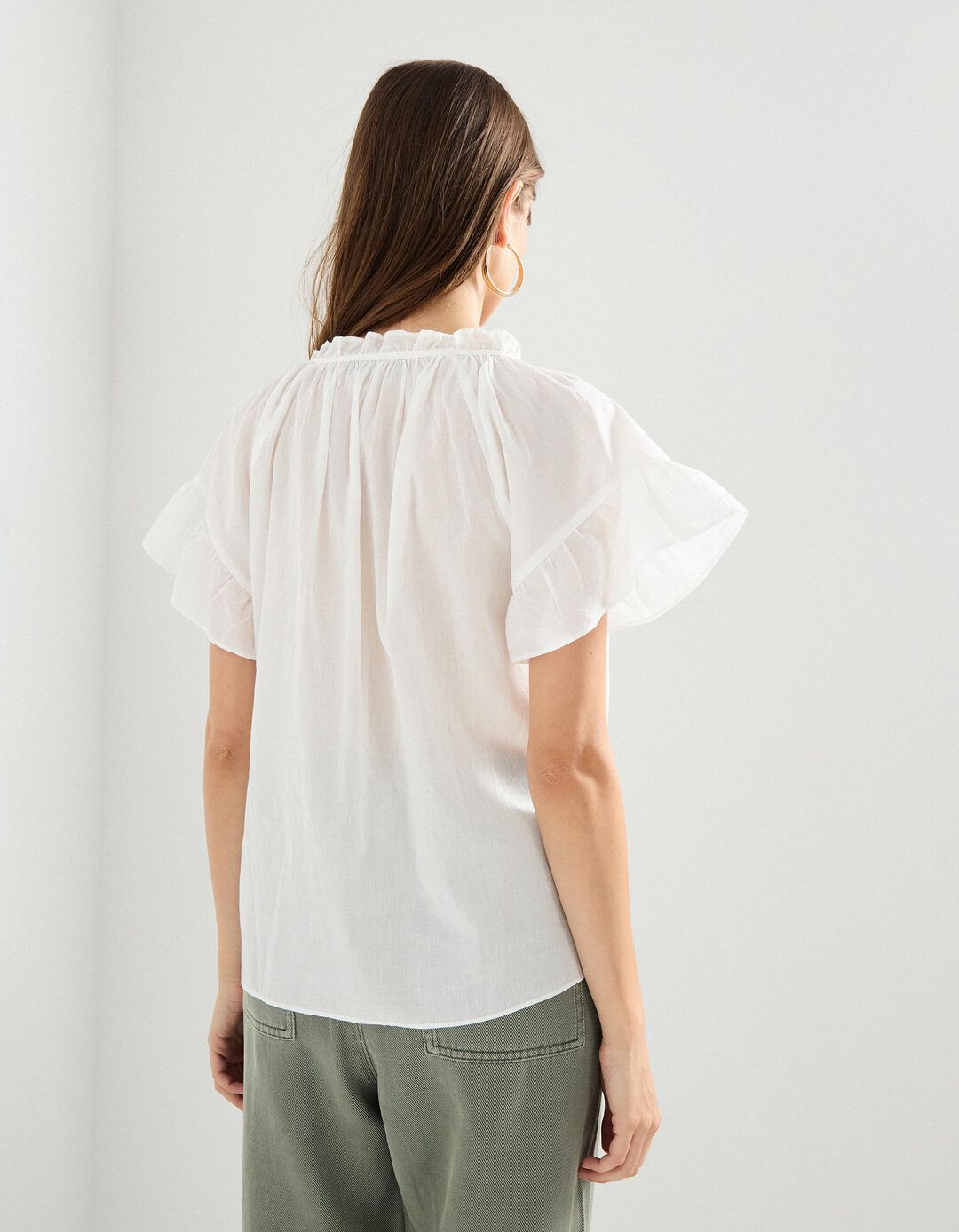 Blusa, Mulher, Branco 